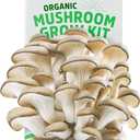 Back to the Roots Organic Oyster Mushroom Grow Kit, Harvest Gourmet Mushrooms In 10 Days