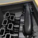 MITZONE Intake Manifold Compatible with 2012-17 Jeep Wrangler 3.6L/2018 Jeep Wrangler JK 3.6L/2013-18 Ram 1500 3.6L/ Engines Direct Replacement for OEM Parts 68141333AA/68141333AC