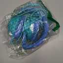 Kids Headphones, Wired Headphones for Kids with Microphone, 85/94dB Volume Limiter Headphone for Girls Boys, Foldable Headphone for Online Study, Gradient Blue