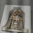 Nativity Advent Decorations Advent Candle Holder Holy Family Nativity Scene with Arch Candle Holder Religious Decors for Christmas Supplies(Solid Color)