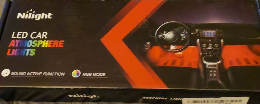 Nilight LED CAR Atmosphere Lights RGB Mode
