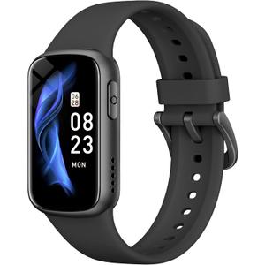 Fitness Tracker (Answer/Make Call), Smart Watch with 1.47" HD Touch Display, 130+ Sport Modes Activity Tracker with Sleep Monitor, IP68 Waterproof Tracker for Android&iPhone Women Men (Black)
