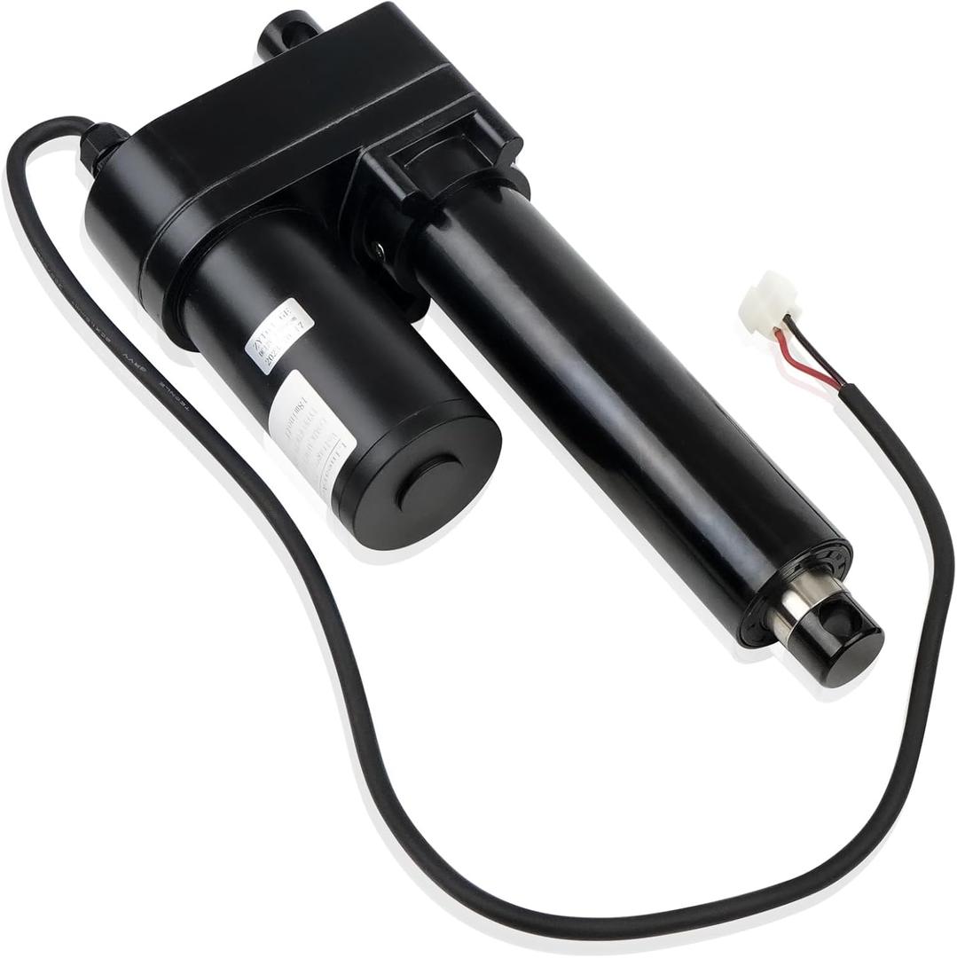 12V Actuator Cargo Box Power Lift Kit Compatible with John Deere 6X4 TH TS Utility Vehicle Gator compatible with Yanmar Engine 3TNV70 replace BM23765 AM131228 AM133408 stroke 127mm