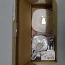 CHAMBERLAIN Smart Garage Control - Wireless Garage Hub and Sensor with Wifi & Bluetooth - Smartphone Controlled, myQ-G0401-ES, White