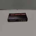 Bike Brake Pads, Bicycle Disc Resin Brakes Pad Semi Metal Smooth Braking Low Noise Cycling Pads Kit Mute Accessory KMJG019 fot Camping Outdoor Mountain Bicycles Electric Scooters 1.1*0.9*0.02in 5Pairs