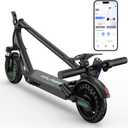 VOLPAM Electric Scooter with Double Suspension, 350W Strong Motor, Max 19 MPH Top Speed & 17 Miles Range, 8.5" Foldable E Scooter with Smart APP, Cruise Control