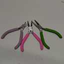 3 Pcs Jewelry Pliers Set - Needle Nose, Round Nose and Wire Cutters for Jewelry Making, Repair and CraftsWire Wrapping Beading Crafts Pliers