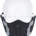Winter Soldier Mask Bucky Barnes PVC Masks Mens Halloween Costume Cosplay Accessory