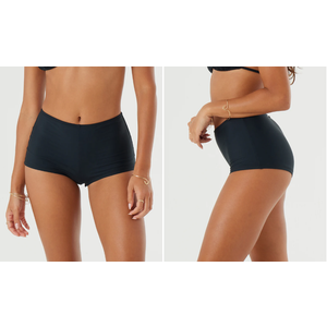 Roxy Swim Shorts for Women Stretchy Board Shorts Solid Tankini Bottoms Sport Swimsuit Bottoms, XS .