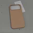 ORNARTO Compatible with iPhone 17 Pro Max Case 6.9", Slim Liquid Silicone 3 Layers Soft Gel Rubber Shockproof Protective Cover with Anti-Scratch Microfiber Lining-Nude Taupe