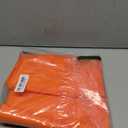 2 Panels Orange Curtains for Living Room Boho Solid Light Filtering Curtains for Bedroom Modern Bright Orange Window Treatment Set Rod Pocket Drapes Elegant Farmhouse Semi Sheer Curtains 52X84 Inches