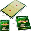 10-Pack Large Mouse Glue Traps with Enhanced Stickiness, Rat Snake Sticky Pad Board for House Indoor Outdoor, Easy to Set, Extra Large