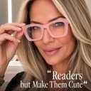 Stylish Reading Glasses for Women, Stylish Eyeglasses, Blue Light Readers for Women, Cheaters