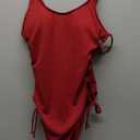Narecte One Piece Swimsuit Women Bathing Suit Sexy High Cut Women's One-Piece Swimsuits Monokini One Piece Bathing Suit (Medium, Red)