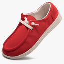 Women's Slip On Loafers - Canvas Casual Walking Shoes Comfortable Low Top Flats Outdoor Fashion Sneakers,Size 7