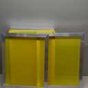 YLZ Aluminum Silk Screen Printing Screens 16 x 20 Inch Frame-230 White Mesh (6 PC)