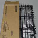 Veken Shower Caddy 3-Pack, Advanced Rustproof Design, No Drilling Adhesive Shelves, Rack with Soap Holder, Large Capacity Bathroom Organizers and Storage, Wall-Mounted Kitchen & Home Decor, Black
