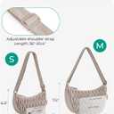 BAGSMART Small Crossbody Bag for Women Men TrendyQuilted Crossbody Hobo Bag with Adjustable Strap and Inner Pockets