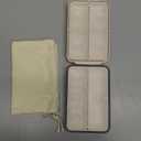 Weekly Pill Organizer, Extra Large Pill Box with Labels and Storage Bag, 8 GRIDS Medicine Pill Organizer, Moisture-Proof Airtight Travel Pill Case for Vitamin, Medicine, Supplement Organizer, White