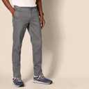 Amazon Essentials Men's Slim-Fit Wrinkle-Resistant Flat-Front Stretch Chino Pant (Gray)