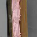 STARLATTA Foldable Drying Rack Clothing, 3-Tier Portable Clothes Drying Racks for Indoor & Outdoor, Anti-Rust Compact Laundry Rack Collapsible, Pink 28" D x 10" W x 35" H