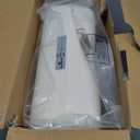 AquaSense 770-610 4 Inch Portable Raised Toilet Seat Riser, Elevated Toilet Seat for Seniors