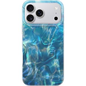 LONLI Hue for iPhone 17 Pro Max Case - Ocean Waves Shockproof Phone Cover - [Shock-Absorbent Bumper] - Cute, Unique and Aesthetic