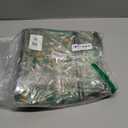 Casual Crossbody Bags for Women PU Shoulder Purse Bag Lightweight Messenger Bag with Zipper for Travel Shopping (Baroque Flower Rose)