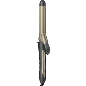 INFINITIPRO BY CONAIR Tourmaline Ceramic 1-inch Curling Iron, 1-inch Digital Curling Iron, 1-inch barrel produces classic curls  for use on short, medium, and long hair (Dark Grey)