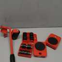 Mr Hercules Furniture Lift Mover Tool Set,Furniture Lifter Tool with Lifting Lever & 4 Wheels,Heavy Furniture Moving Sliders Appliance Rollers Heavy Duty Mover Dolly Sliders Tool Furniture Lifter