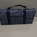 Jongyance American Mahjong Set with Blue Carrying Bag, 166 White Tiles, 4 All-in-One Rack/Pushers, Mahjong Tiles Set (Ma Jong, Mah-Jongg, Majiang)