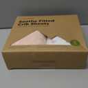 KeaBabies 2-Pack Organic Crib Sheets for Boys, Girls - 52x28 Fitted Crib Mattress Sheet Neutral, Breathable Jersey Cotton Cover for Baby Bed, Toddler Mattress, Soft & Cute Prints (Butterflies)