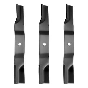 54" High Lift Mower Blades Set for Gravely 02961700 70763400 2961700 Ariens Zoom XL 54 Zero Turn with 54 inch Deck Lawn Mower Replace 02961700 70763400 2961700 (2 Pack), Black
