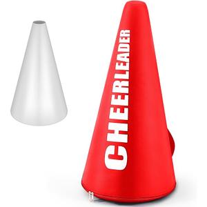 Cheer Megaphone Bag Cheer Megaphone Carrying Bag Cheerleader Storage with Adjustable Shoulder Strap for Football Basketball Homecoming Squad Team Party Dance Club Parade Competition