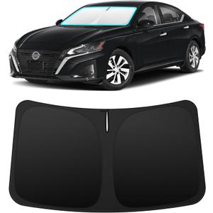INSAUTO Custom Fit Windshield Sun Shade Accessories for Nissan Altima 2019-2026, Foldable Front Window Sunshade, UV & Heat Reflector, Keeps Interior Cool, Includes Storage Bag
