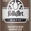 FolkArt Acrylic Paint in Assorted Colors (2 oz), 940, Coffee Bean