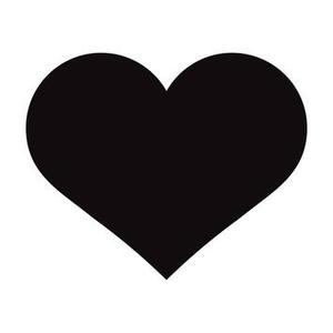 Heart Shaped Placemats 12ct (Red)