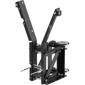 Buzzlett 9594 Basketball Backboard Mounting Kit - Compatible with Lifetime Backboards Only, Heavy-Duty Steel Brackets with 3 Installation Options (Wall, Roof, Pole), Weatherproof for Outdoor Use