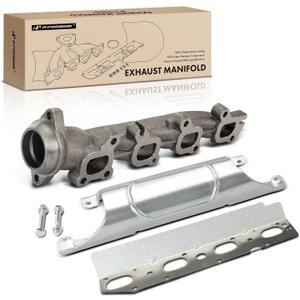 A-Premium Right Engine Exhaust Manifold Kit W/Gasket & Bolts & Nuts [5.7L 6.4L] Compatible with Ram 1500 2013-2018, 2500 2014-2021, 3500 2013-2020, 1500 Classic 2019-2024