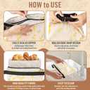 2 Pack Reusable Bread Bags with Extra Beeswax Wrap, Large Freezer Sourdough Zipper Storage Bag for Homemade Bread to Keep Foods Fresh (Beige+Green)