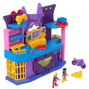 Fisher-Price Imaginext DC Super Friends Toy Batgirl Hero Hideout Playset with 2 Figures & 5 Accessories for Pretend Play Kids Ages 3+ Years