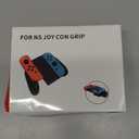 Lotadilo Joy-Con Grip for Nintendo Switch/Switch Oled - JoyCon Comfort Hand Grips Controller for Men Teen Boys Cool Cartoon Anime Design, Red Black