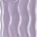 Caseative for iPhone 12 Case, Water Ripple Pattern Curly Wave Frame Soft Phone Case (Purple)