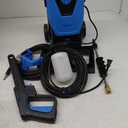 Pressure Washer, with 55FT Cleaning Range, 4 Nozzles, Foam Cannon, High Pressure Cleaning Machine for Cars, Homes, Patios, Fences, Blue