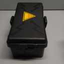 Hrensaw Medium Outdoor Electrical Box(10.6x5.5x4.5inch),Weatherproof Connection Box w/6 Cable Entry,IP54 Waterproof Extension Cord Cover Protect Power Strip,Timer,Plug,Holiday Lights,Black