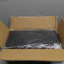 LASZOLA 5 Drawer Narrow Dresser Slim Cabinet Skinny Storage Tower Chest, Ideal for Small Spaces Bathroom Bedroom, Between Washer and Dryer, Lightweight Mobile on Wheels, Sturdy Fabric Drawers, Black