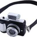 Miniature Camera 1:4 Scale Mini Camera Prop Mini Camera Ornament Vintage Camera Model Digital Camera Mini Decoration Accessories Photography Props
