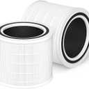 Core 200S Replacement Filter Compatible with LEVOIT Core 200S and Core 200S-P Smart WiFi Air Purifier, 3-in-1 Grade Main Filter, Core 200S-RF, White, 2 Pack