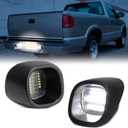 LED License Plate Light Tag Lamp Assembly for Chevrolet Chevy Blazer S10 GMC Jimmy Sonoma Oldsmobile Bravada, 6000K White 2PCS