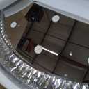 53.7'' Modern Chandeliers LED Dimmable Crystal Flush Mount Ceiling Chandeliers for Living Room High Ceiling Entrance Foyer Lobby Bedroom Silver